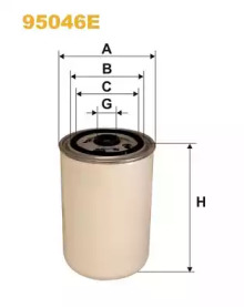 WIX FILTERS 95046e -  Топливный фильтр